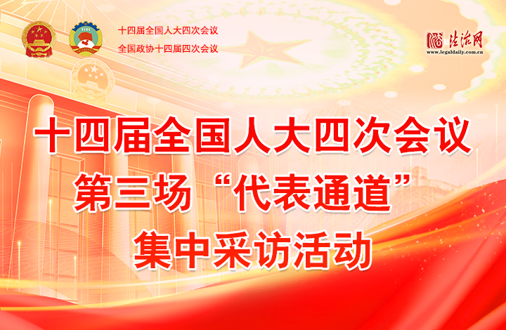 第三場“代表通道”集中采訪活動